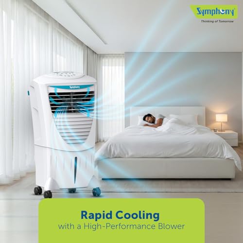 Symphony Enfriador de Aire Evaporativo Portatil de 31 litros Hi Cool i