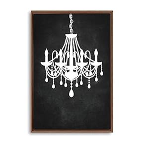 Framed Canvas Wall Art for Living Room, Bedroom Droplight Theme Canvas Prints for Home Decoration Ready to Hang - 16x24 inches