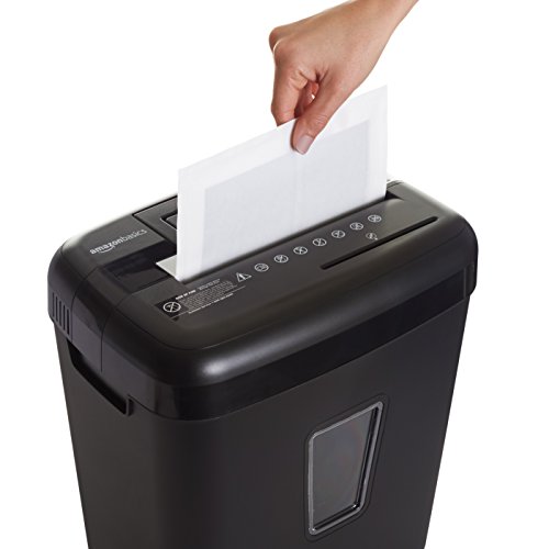 AmazonBasics 8Sheet HighSecurity MicroCut Shredder with Pullout