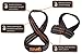 IRON APE Figure 8 Straps for Deadlift, Weight Lifting, Shrugs, and Weightlifting. Heavy Duty Cotton, 4 Sizes