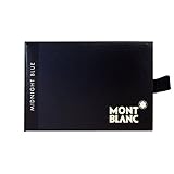 Montblanc Midnight Blue Fountain Pen Ink Cartridges 8 per package (Pack of 2)