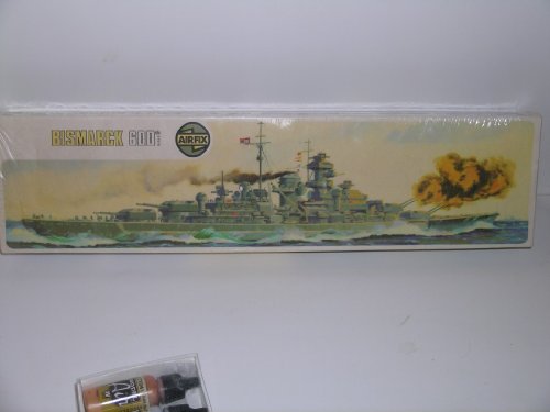 Airfix "German WW II Bismarck Battleship" Plastic Model Kit