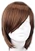 SMUSTY Synthetic Short Bob Light Brown Women Wig