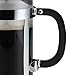 BonJour Coffee Stainless Steel French Press with Glass Carafe, 33.8-Ounce, Bijoux, Black Handle