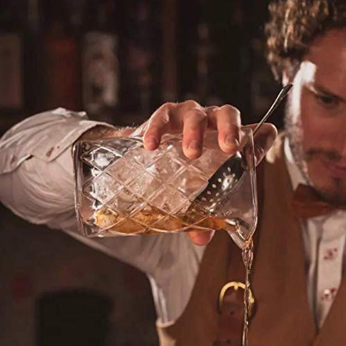 Julep-Sieb Bar Cocktail Sieb Strainer Edelstahl Cocktail Sieb Löffel Barsieb für Hause Oder Gewerbliche Bar Edelstahl… – Bild 5