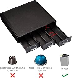 Amazon Basics Coffee Pod Storage Drawer for K-Cup