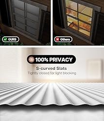LazBlinds No Tools No Drill Cordless 1" Vinyl Mini