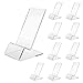 haod Transparent Display Stand for Cellphone, Middle Size, 10 pcs a set