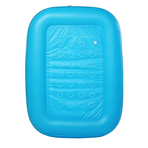 Madeinely Schwimmbecken PVC Aufblasbarer Pool Outdoor Garten Familie Sommer Grundpool Freibad – Bild 5