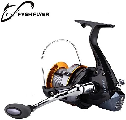 FYSHFLYER H3F Surf Casting Reel 9+1 Aluminum Ball Bearings Worm Shaft Transmission System Ultimate Open Surf Fishing Reel+1 Spare Plastic Spool