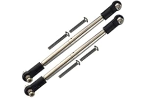 GPM For Traxxas Unlimited Desert Racer 4X4 (#85076-4) Upgrade Parts Stainless Steel #304 Front Turnbuckle For Steering - 1Pr Set