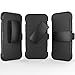 iPhone 7 Plus Belt Clip Case, Fosmon STURDY [Locking Swivel Belt Clip | Kickstand] Rugged Heavy Duty Shock Proof Case for Apple iPhone 7 Plus 5.5 (Black/Black)
