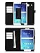 FYY Case for Galaxy Tab E 8.0 - Premium PU Leather Case Stand Cover with Card Slots, Note Holder, Elastic Strap for Samsung Galaxy Tab E 8.0 4G LTE SM-T377 Tablet Black