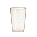 100 Glitter Plastic Cups 10 Oz Clear Plastic Cups Tumblers Gold Glitter Cups Disposable Wedding Cups Elegant Party Cups Recyclable and BPA-Free