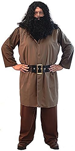 Fancy Dress-World Book Day-Halloween-Magic-Wizard School Men's HAGRID GIANT - From Sizes Small-4XL