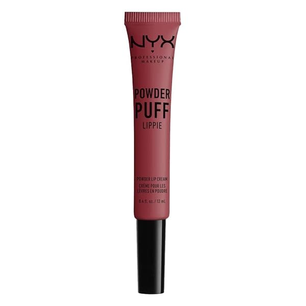 NYX PROFESSIONAL MAKEUP POWDER PUFF LIPPIE LIP CREAM, LIQUID LIPSTICK – SQUAD GOALS (TEA ROSE PINK)