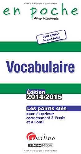 Vocabulaire