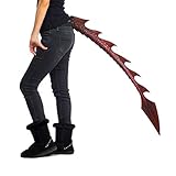 Extra Long Supersoft Dragon Tail, 40 inches (Red)