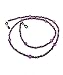 Outman Purple Acrylic Beaded Eyeglass Chain Sunglasses Holder Necklace Eyewear Lanyard