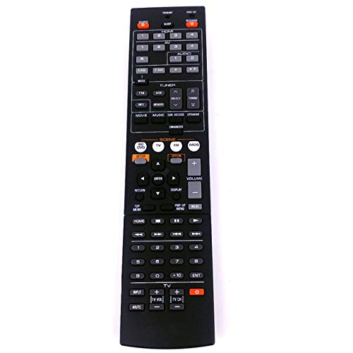 Universal Replacement Remote Control Compatible for Yamaha RAV332 RX-V377 RX-V377BL YHT-4910U AV Receiver