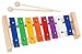 Xylophone Instrument for Kids - Tuned Musical Toy Glockenspiel for Children with 23 Songs Sheet Music