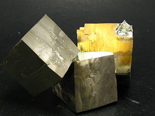 Perfect Cube Pyrite Cluster From Spain - 3.0"