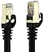 Network Cable Cat7 (1.5ft x 2 Pack) - SSTP/RJ45 Ethernet Patch Cord - 10 Gigabit/Sec High Speed LAN & Broadband Internet, Network Connection and Networking with Computer, Modem, Router & Switch
