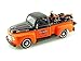 1948 Ford F1 Harley Davidson Truck 1/25 & 1948 Knucklehead Motorcycle Black Over Orange