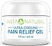 Pain Relief Cream with Menthol and Arnica - Cooling Gel Medication for Back, Knees, Elbows, Muscles, Arthritis & More - Powerful Anti Inflammatory Treatment for Lasting Relief - InstaNatural - 2 OZ