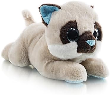 MY OLI 10" Lovely Kitty Plush Cat Stuffed Animal Beige