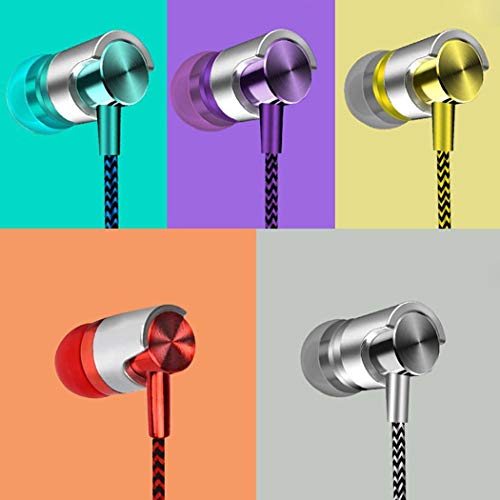 Headphones,General Wired in-Ear Stereo Earphone Super Bass Music Headset with Microphone