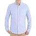 Piero Lusso Men's Long Sleeve Shirt Regular Fit Solid Color Oxford Casual Button Down Dress Shirt