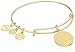 Alex and Ani Art Infusion Cross Expandable Rafaelian Gold-Tone Bangle Bracelet