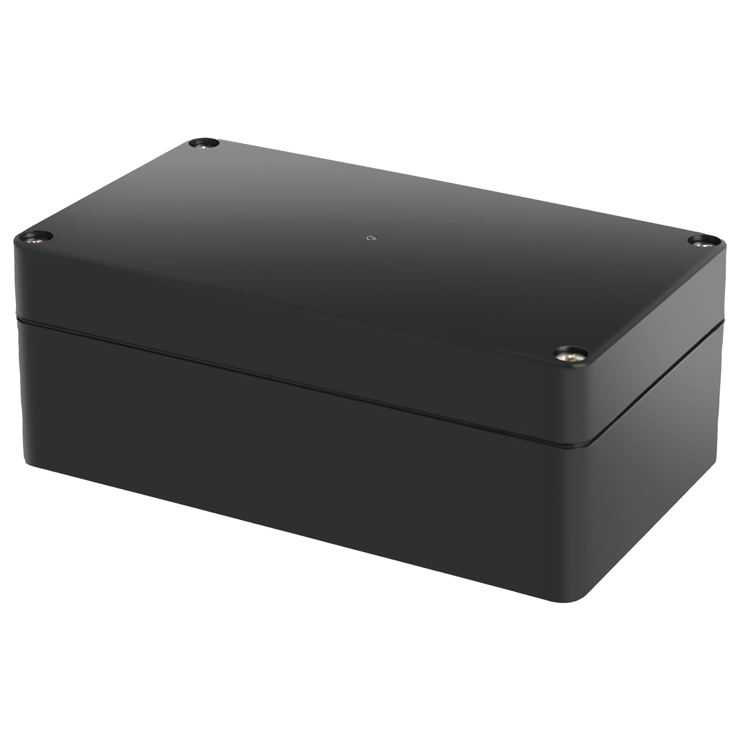 Waterproof Junction Box IP67 Project Box Outdoor Electrical Cable Wire Connectors,Electronic Connection Box, Watertight Junction Box, ABS Plastic Project Box (157x90x60mm,Black)