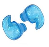 Medical Grade Doc's Pro Ear Plugs- Non Vented, Blue