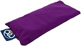 Yoga-Mad Eye Pillow 100% Organic Cotton Lavender Linseed Filled Purple view 3