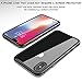 iPhone X Case, iPhone Xs Case, ZHIKE Magnetic Adsorption Case Front and Back Tempered Glass Full Screen Coverage One-Piece Design Flip Cover for Apple iPhone 10/X/XS (Clear Black)