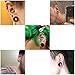 ZS Vintage Natural Brown Black Wood Organic Ear Tunnel Plugs Stretcher Gauges for Men and Women (Brown,1/2