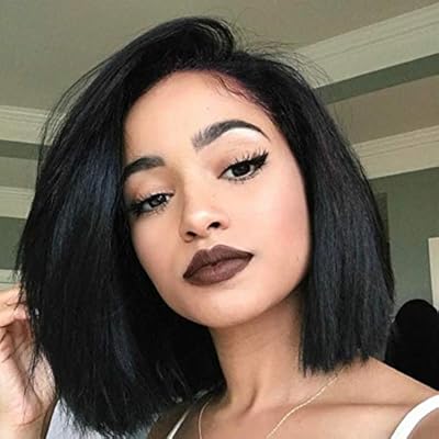 Ss Hair 13x6 Side Part Bob Lace Front Wigs Human Hair Pre Plucked