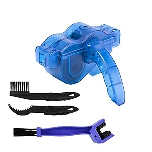BTkviseQat Bike Chain Cleaner Tool Kit,Chain Cleaning Tools with Gear Chain Brush/Scrubber, For All Types of Bicycle…