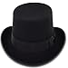 Belfry Mens Top Hat Black Medium