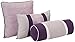 Chezmoi Collection 7-Piece Quilted Patchwork Comforter Set (California King, Lavender Purple)