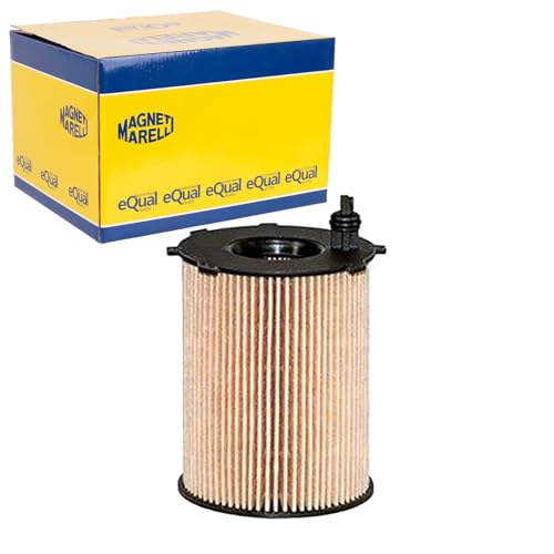 Magneti Marelli Parts & Services - Filtro Olio 71762438, Accessori Auto, Filtro Olio Motore Alta Filtrazione e Protezione per Ricambi Auto, Alta Compatibilita Peugeot 208, Citroen e Altri