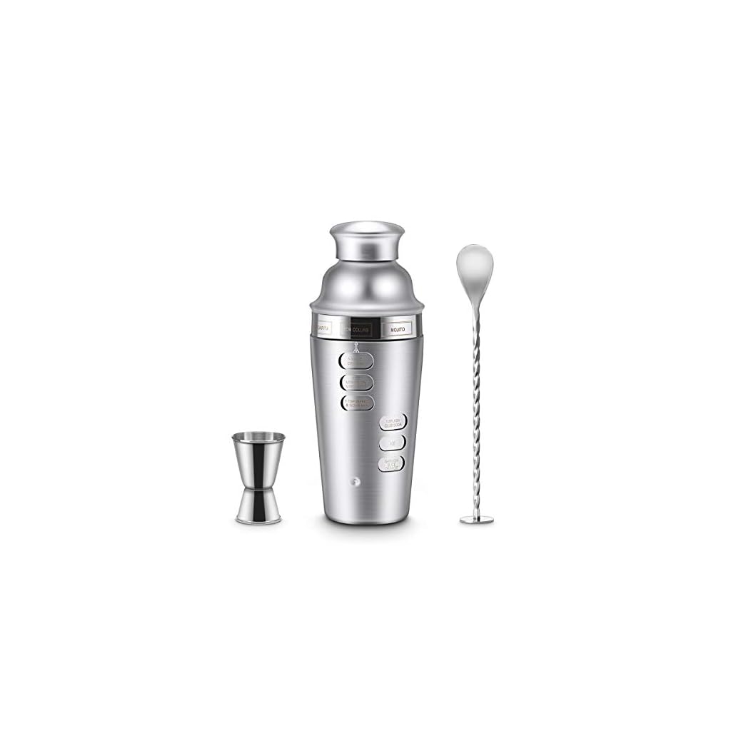 Blusmart Cocktailshaker Set Cocktail Shaker Edelstahl Cocktail Shaker