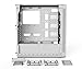 Thermaltake View 27 Snow Edition Gull Wing Window SPCC ATX Mid Tower Tt LCS Certified Computer Chassis with 4 White LED Riing Fan Pre-installed CA-1G7-00M6WN-WT