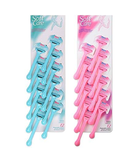 Pink Planet Stainless Steel Twin Disposable Razor Underarm Body