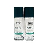 Roc Pack Keops Deodorant Roll On Intense Sweating 2x30ml
