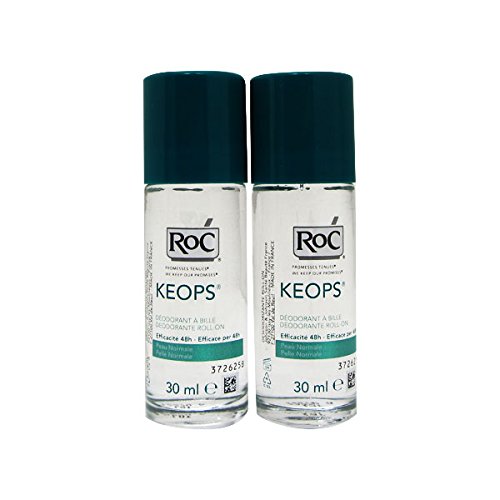 Roc Pack Keops Deodorant Roll On Intense Sweating 2x30ml