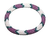 goldenlines Crochet Glass Seed Bead Bracelet Boho Bracelet Nepal Bracelet SB140