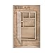Mini Configurations Shadow Box Book by Tim Holtz Idea-ology, 6 x 9 x 1.25 Inches, 6 Compartments, TH93133